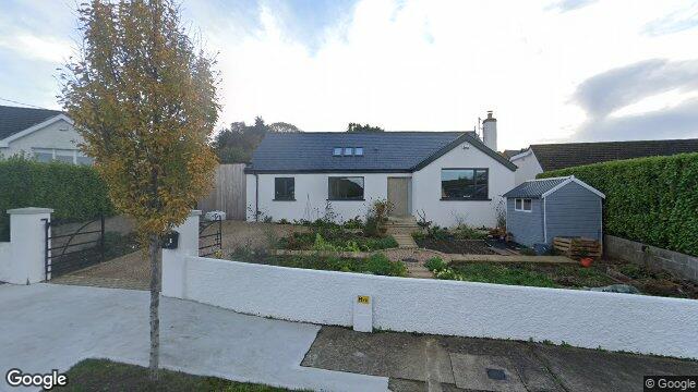 Street view of 6 Saval Park Crescent, Dalkey