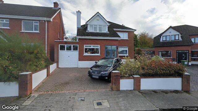 Street view of 34 Oakdene, Killiney