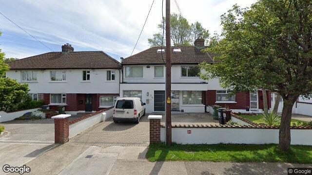 Street view of 54 Oaktree Road, Stillorgan