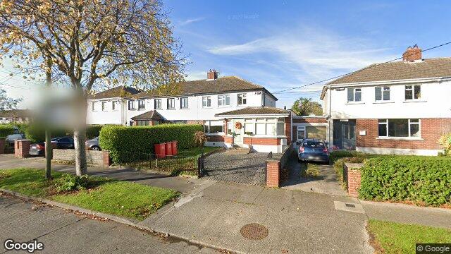 Street view of 54 St Margarets Avenue, Raheny, Dublin 5