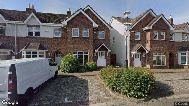 Street view of 6 Whately Place, Upper Kilmacud Road, Stillorgan