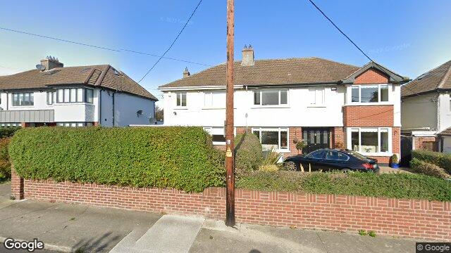Street view of 19 Woodbine Avenue, Blackrock