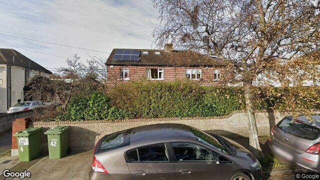 Street view of 42 Dundela Park, Dublin