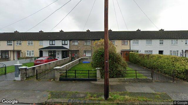 Street view of 58 Cromcastle Drive, Kilmore, Coolock Dublin 5