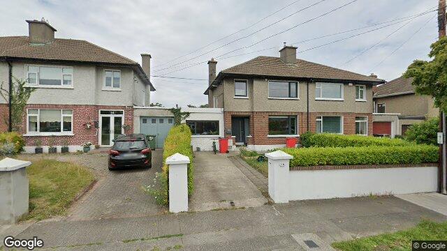 Street view of 16 St Assams Avenue, Raheny, Dublin 5