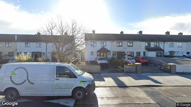 Street view of 153 Kilbarron Road, Coolcock, Dublin 5