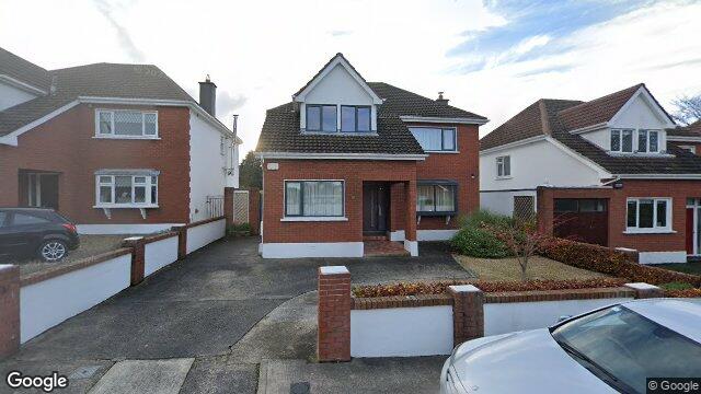 Street view of 40 Oakdene, Killiney