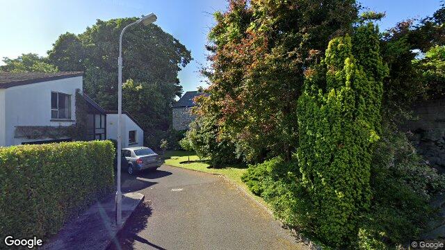 Street view of Grosvenor Terrace, Dalkey