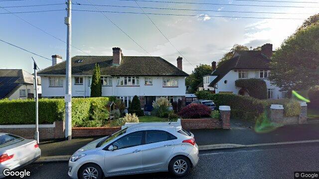 Street view of 66 the Rise, Mount Merrion, Co Dublin