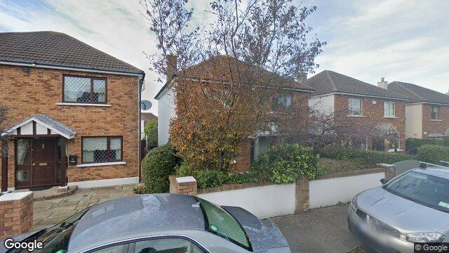 Street view of 22 Oakdene, Killiney