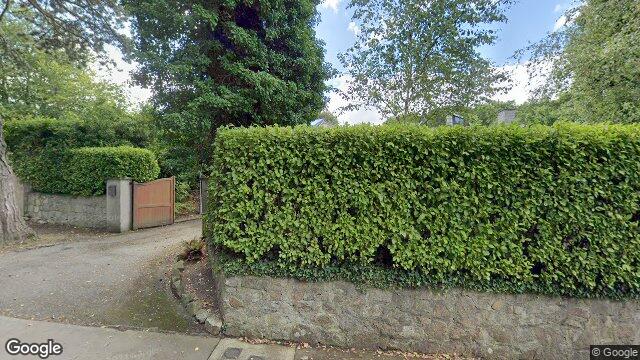 Street view of Torca Road, Dalkey