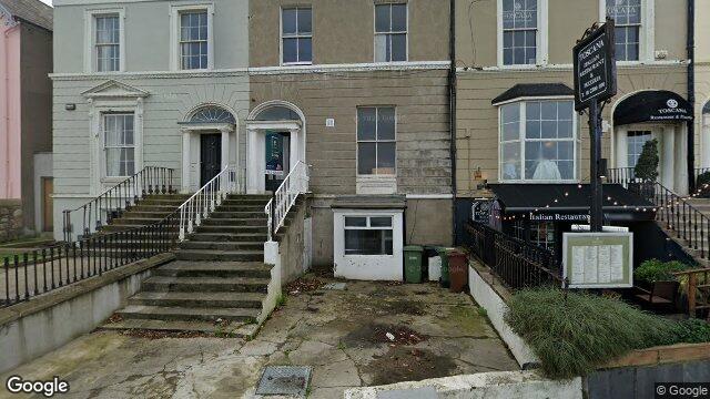 Street view of Apt 1, 6 Windsor Terrace, Dun Laoghaire