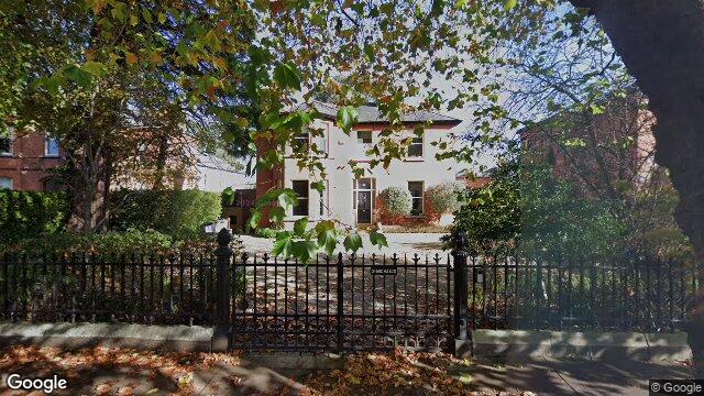 Street view of 72 Park Avenue, Dublin