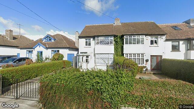 Street view of 23 Eden Road Upper, Dun Laoghaire, Dublin