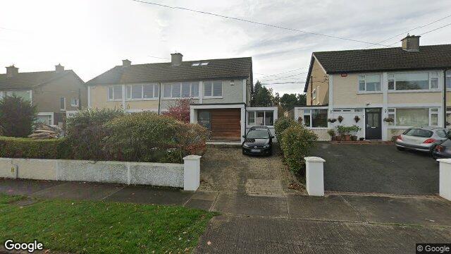 Street view of 45 Arnold Grove, Glenageary, County Dublin