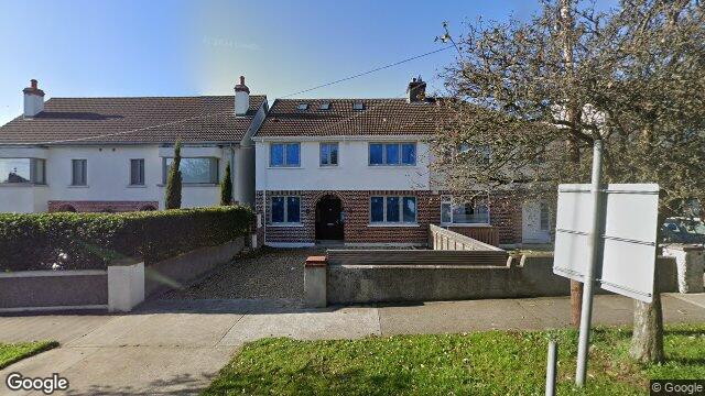 Street view of 4 South Avenue, Mount Merrion, Co Dublin