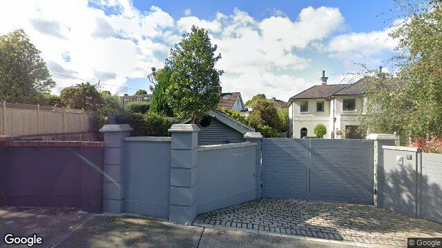 Street view of 14 Fairlawns, Dalkey