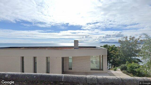 Street view of Vico Road, Killiney