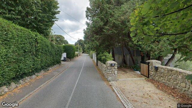 Street view of Killiney Avenue, Killiney