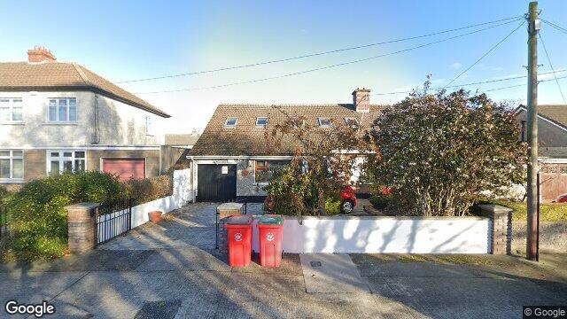 Street view of 48 Saint Brendan's Park, Dublin 5