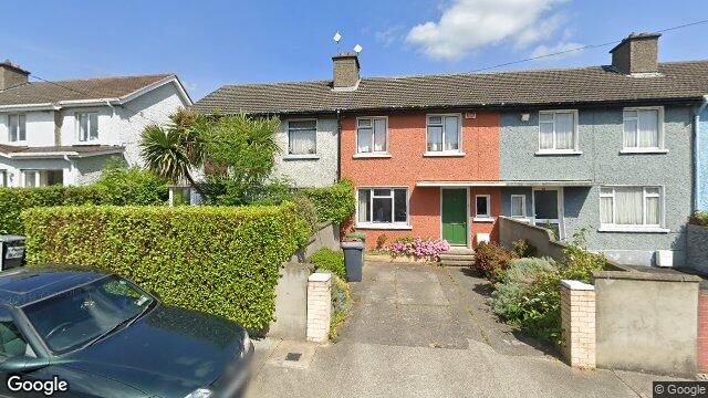 Street view of 87 Patrician Villas, Stillorgan, Dublin