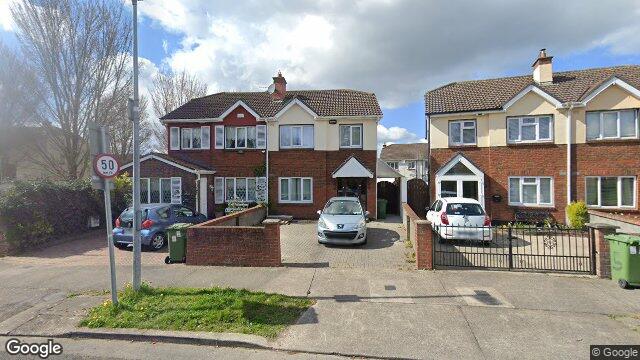 Street view of 3 Foxborough Gardens, Lucan