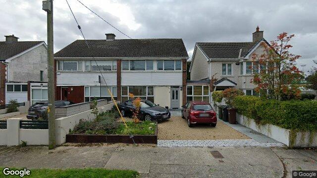 Street view of 80 Lakelands Avenue, County Dublin