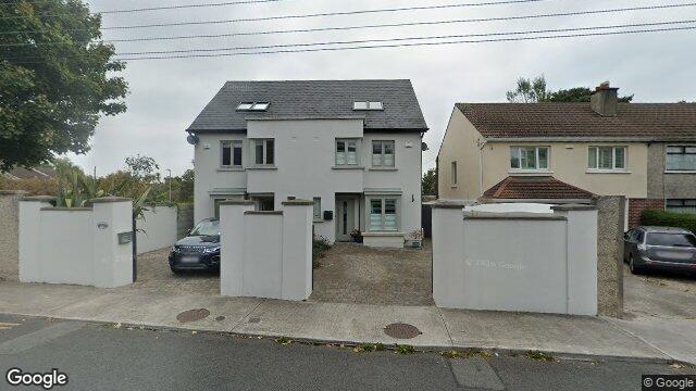 Street view of 2 St Margarets Mews, Newtown Park, Blackrock