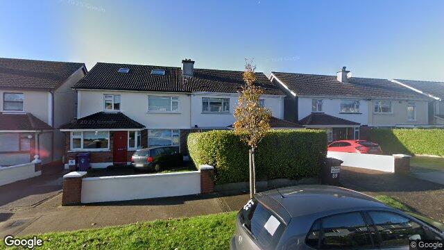 Street view of 69 Watson Drive, Killiney