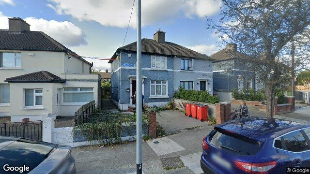 Street view of 148 Killester Avenue, Donnycarney, Artane Dublin 5