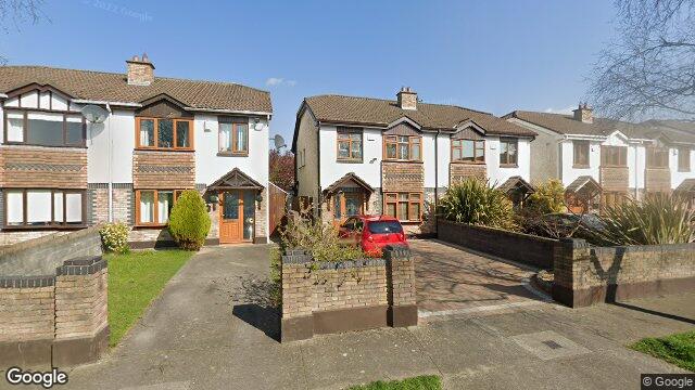Street view of 18 Elmbrook Crescent, Esker Lane, Lucan
