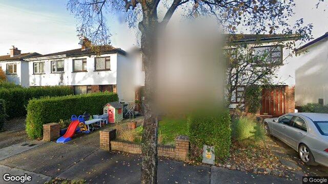 Street view of 5 Bayview Glen, Killiney, Dublin
