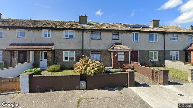 Street view of 120 Coolevin, Ballybrack, Dublin