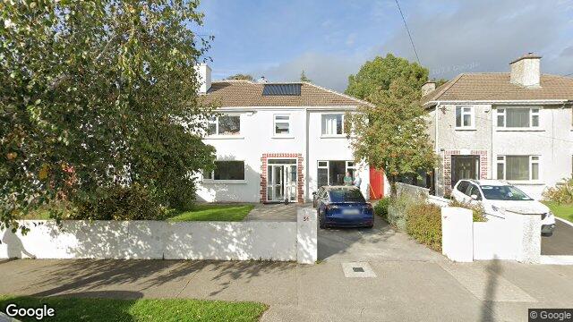 Street view of 34 Glenabbey Road, Blackrock