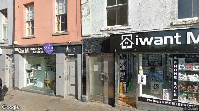 Street view of Apt 2, 3 Capel Street, Dublin 1