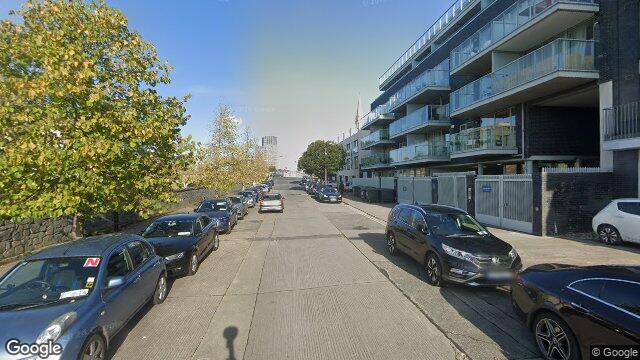Street view of Apartment 33, Fitzwilliam Quay, Ringsend