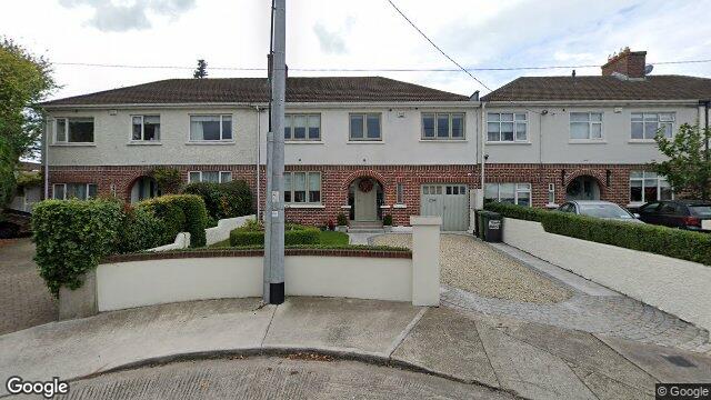 Street view of 33 Woodlands Drive, Dublin