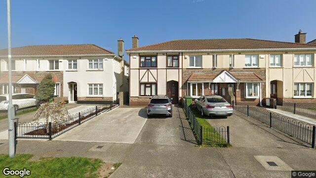 Street view of 17 Fforster Walk, Lucan