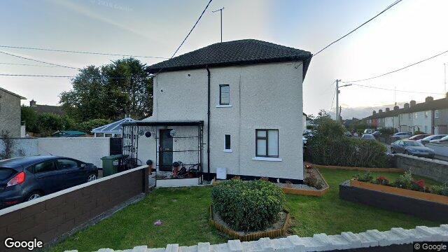 Street view of 49 St Patricks Crescent, Monkstown Farm, Dun Laoghaire