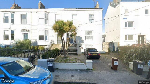 Street view of Hall Floor Apartment, 10 Mellifont Avenue, Dun Laoghaire