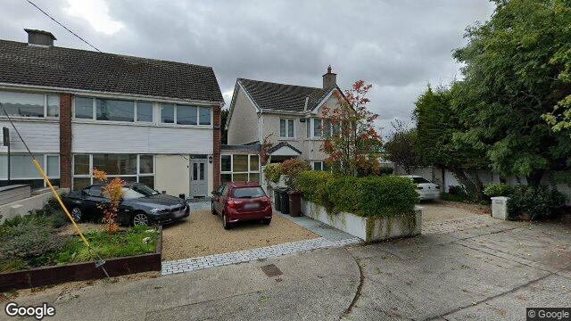 Street view of 80A Lakelands Avenue, County Dublin