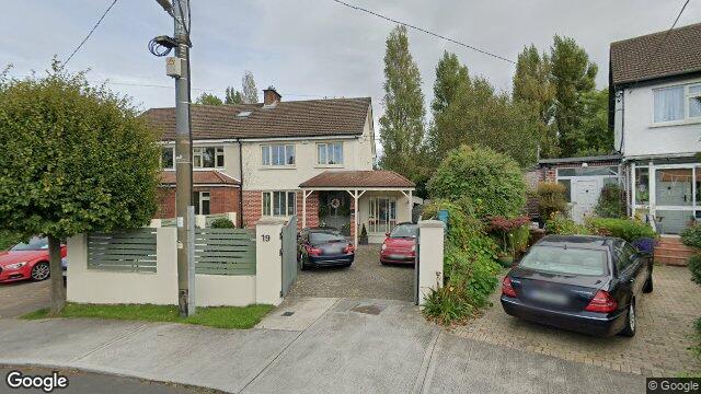 Street view of 19 Highridge Green, Stillorgan, Dublin