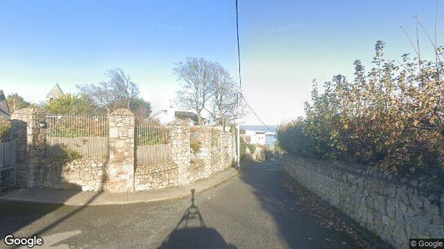 Street view of Green Road, Dalkey