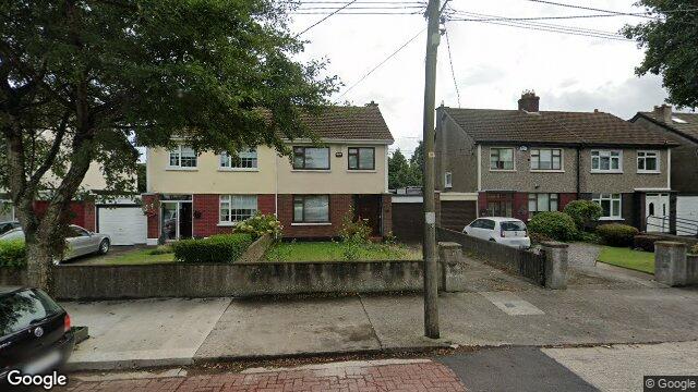 Street view of 66 Glenwood Road, Cameron Park, Raheny Dublin 5