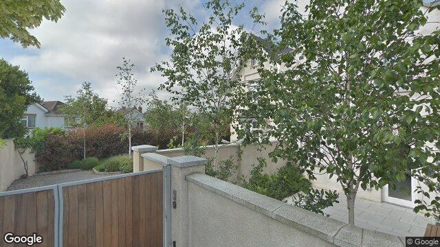 Street view of 11 Domville Grove, Killiney Hill Road, Killiney Dublin