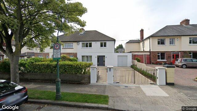 Street view of 22 Ailesbury Drive, Ballsbridge
