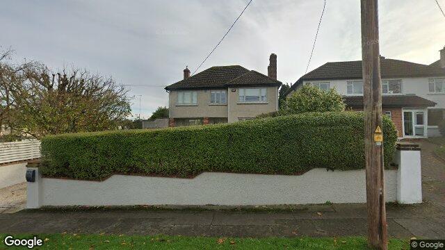 Street view of 3 Bellevue Road, Dublin