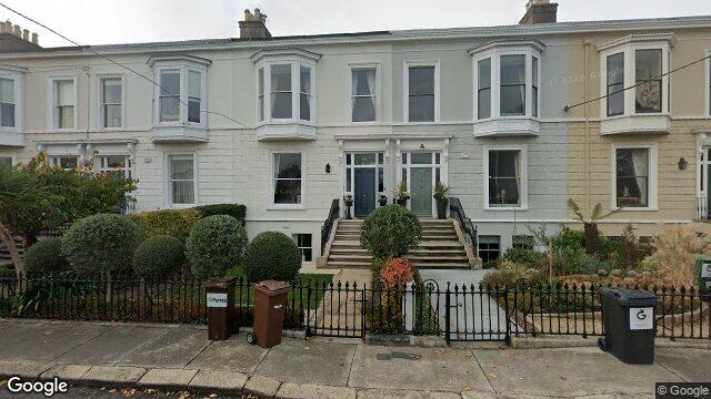 Street view of 24 Royal Terrace West, County Dublin