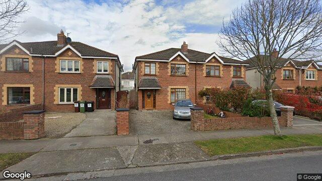 Street view of 15 Weston Avenue, Lucan
