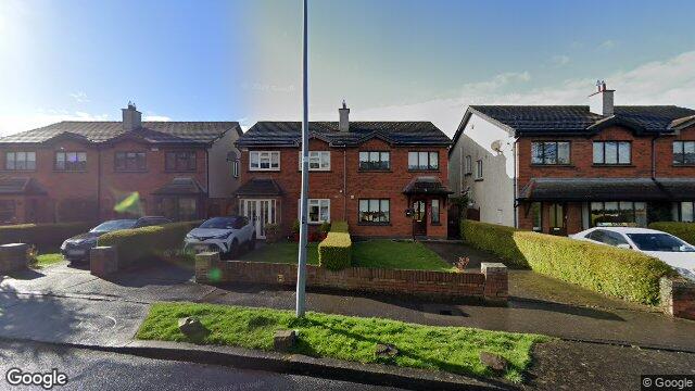 Street view of 21 Abbeywood Avenue, The Oaks, Lucan